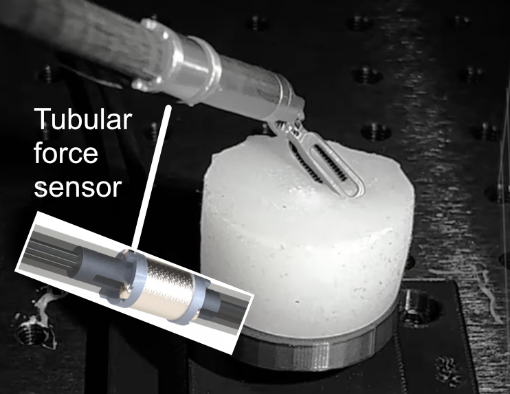 Shaft-integrated Force Sensing with Neural Network-based Dynamics Compensation for Telesurgery